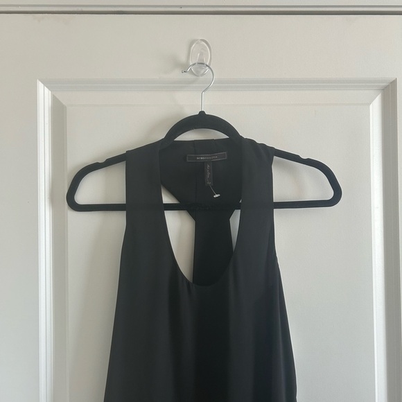 Bcbgmaxazria Women’s Sleeveless Black White Kylie Color Block Dress Size XXS - Picture 3 of 9